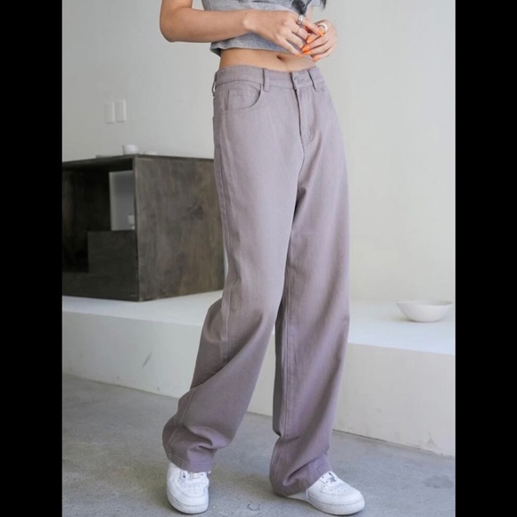 🆕 SHEIN | DAZY Solid  Zipper Fly Boyfriend Jean - Picture 4 of 6